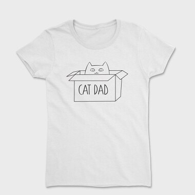 Cat Dad 2, Women's T-Shirt