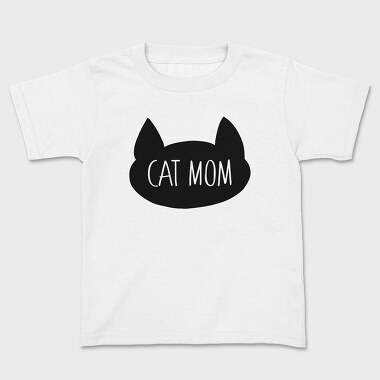 Cat Mom, Kids' T-Shirt