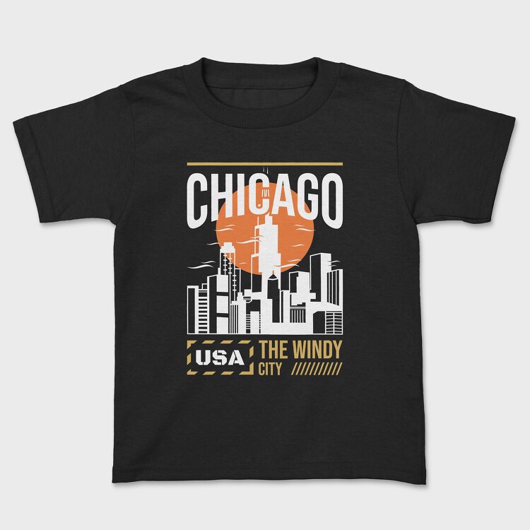 Chicago, Kids' T-Shirt