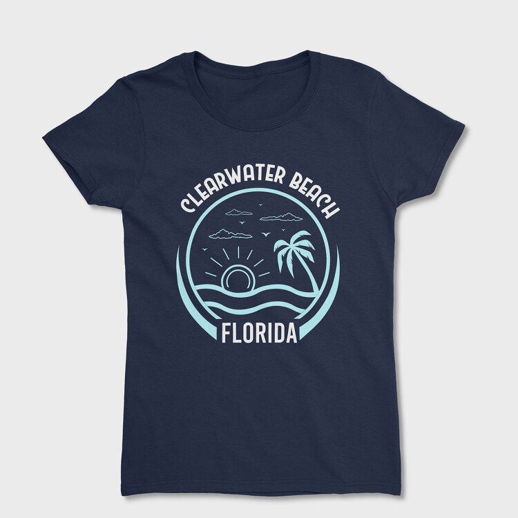 Clearwater Beach, Women's T-Shirt