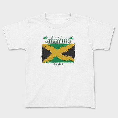 Cornwall Beach, Kids' T-Shirt