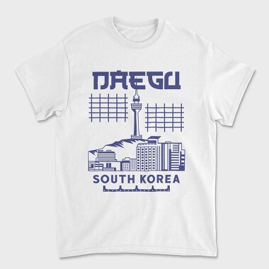 Daegu, Unisex Men's T-Shirt