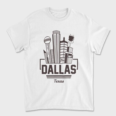 Dallas, Unisex Men's T-Shirt