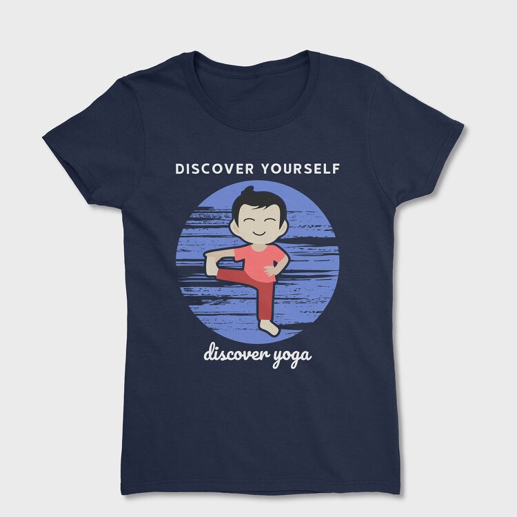 Discover Yourself Discover Yoga, Women's T-Shirt