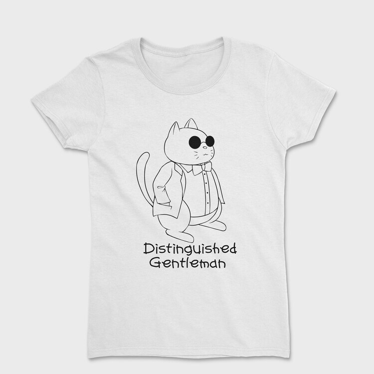 Distinguished Gentleman, Women's T-Shirt