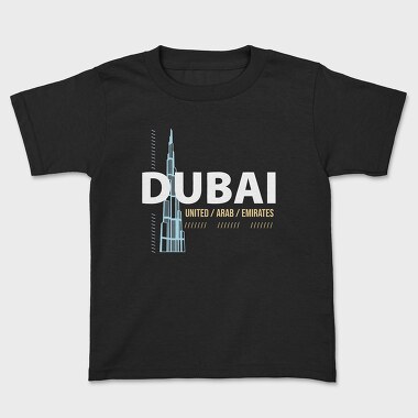 Dubai, Kids' T-Shirt