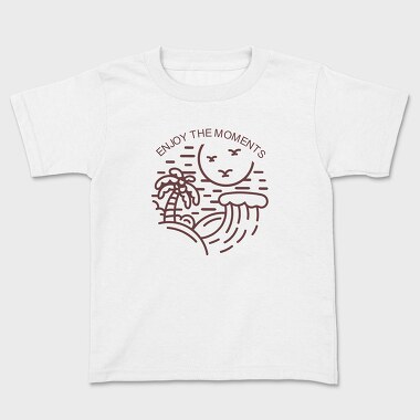 Enjoy the Moments, Kids' T-Shirt