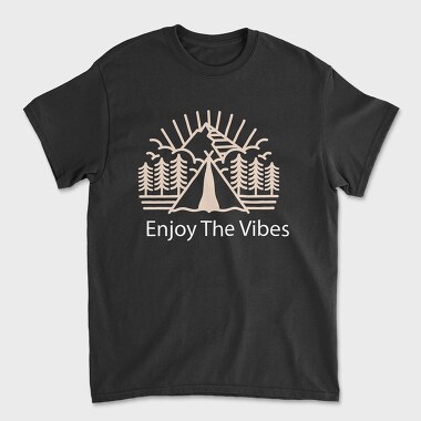 Enjoy the Vibes, Unisex Men's T-Shirt