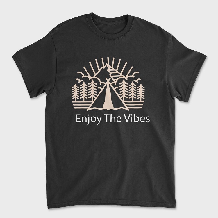 Enjoy the Vibes, Unisex Men's T-Shirt