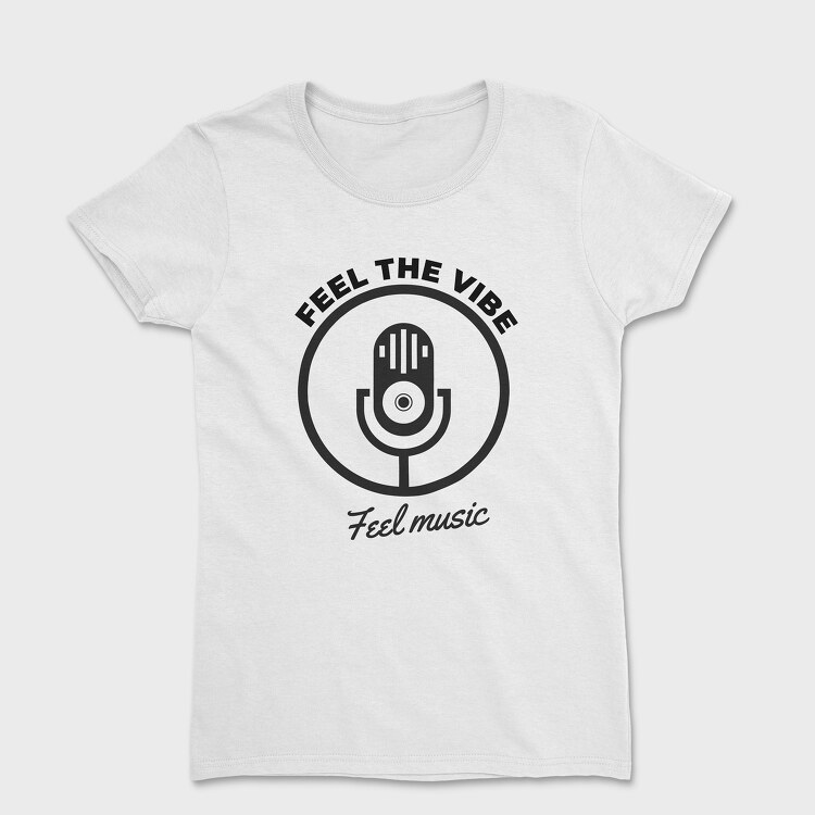 Feel the Vibe, Women's T-Shirt