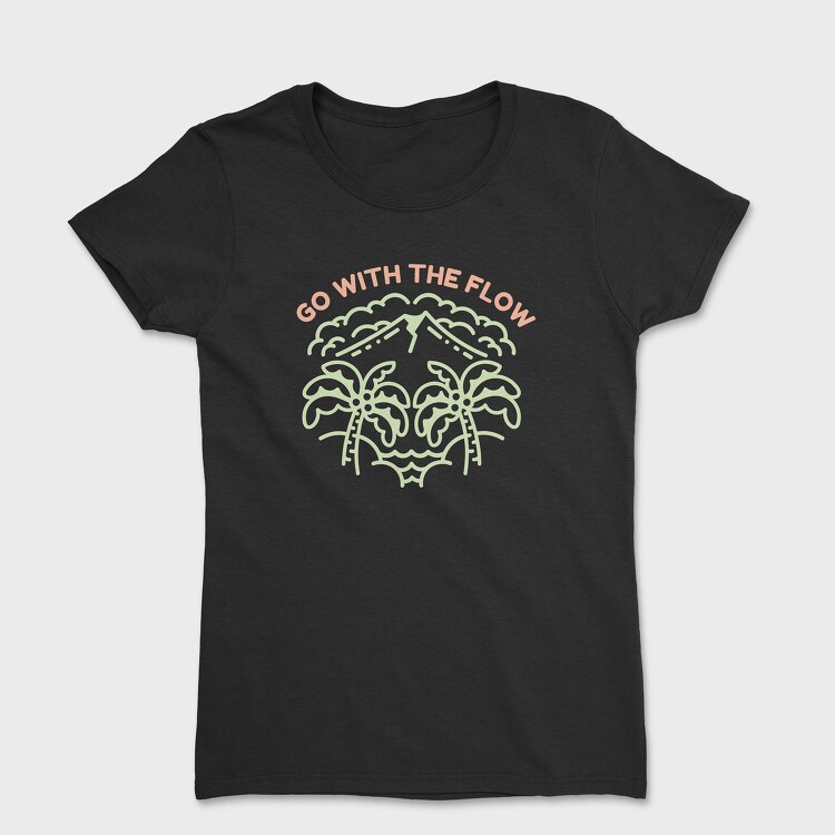 Go With the Flow, Women's T-Shirt