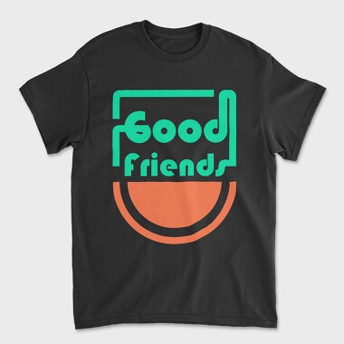 Good Friends, Unisex Men's T-Shirt