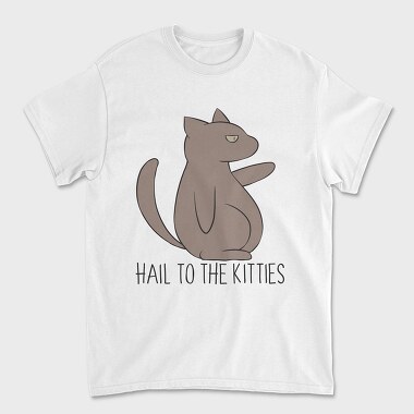 Hail to the Kitties, Unisex Men's T-Shirt