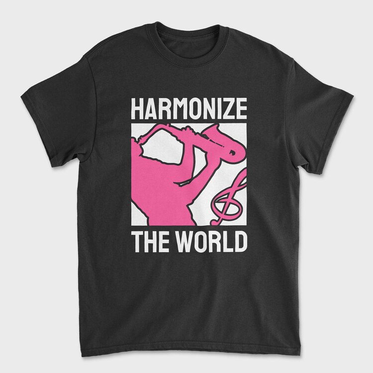 Harmonize the World, Унисекс Мъжка Тениска