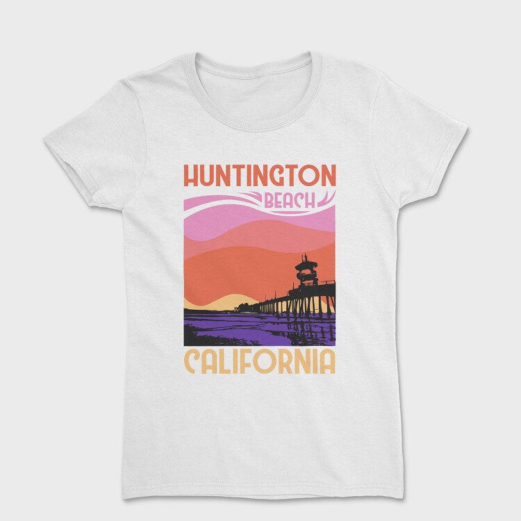 Huntington Beach, Women's T-Shirt