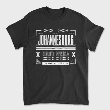 Johannesburg, Unisex Men's T-Shirt