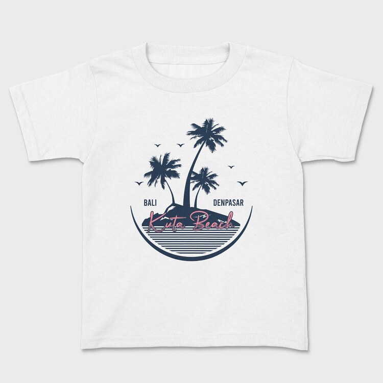 Kuta Beach, Kids' T-Shirt