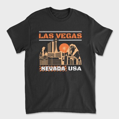 Las Vegas, Unisex Men's T-Shirt