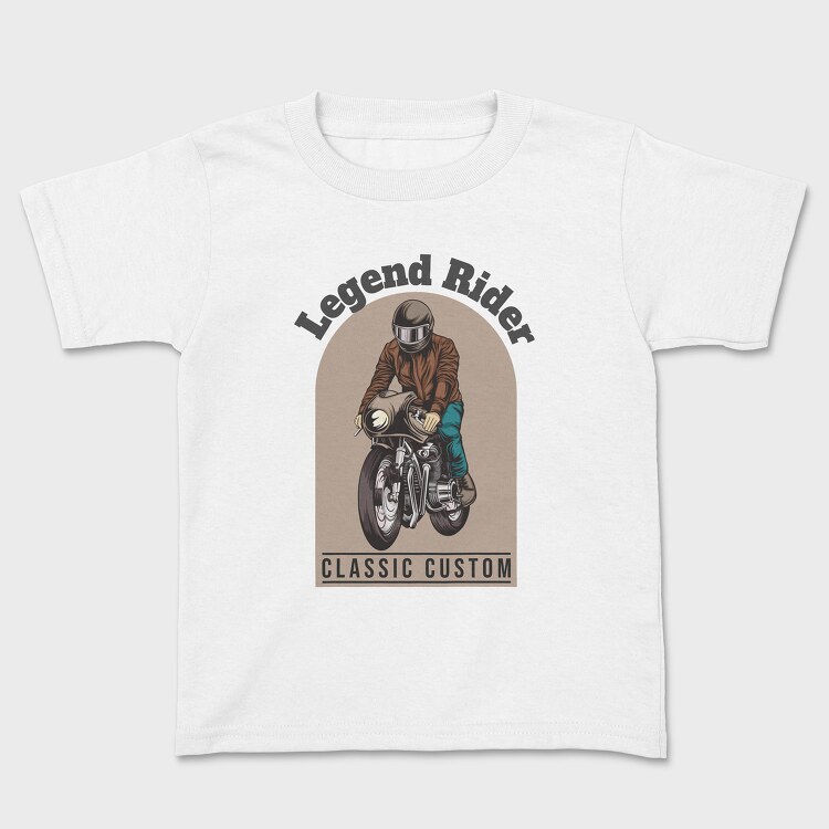 Legend Rider, Kids' T-Shirt
