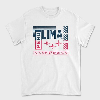 Lima, Унисекс Мъжка Тениска
