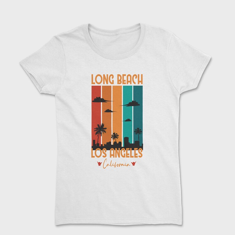 Long Beach, Women's T-Shirt