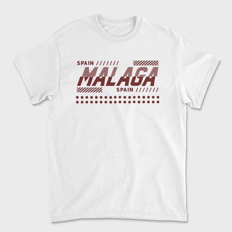 Malaga, Унисекс Мъжка Тениска