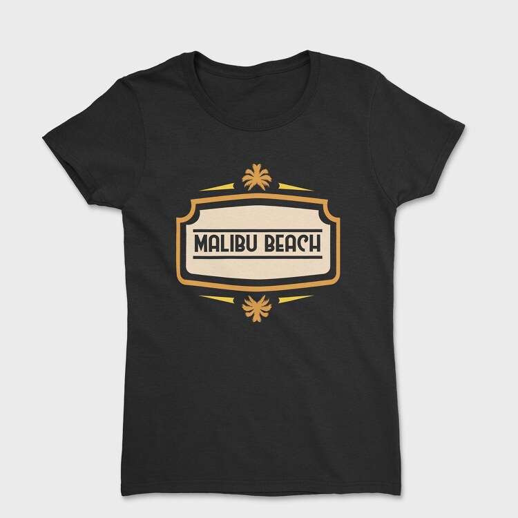Malibu Beach, Women's T-Shirt
