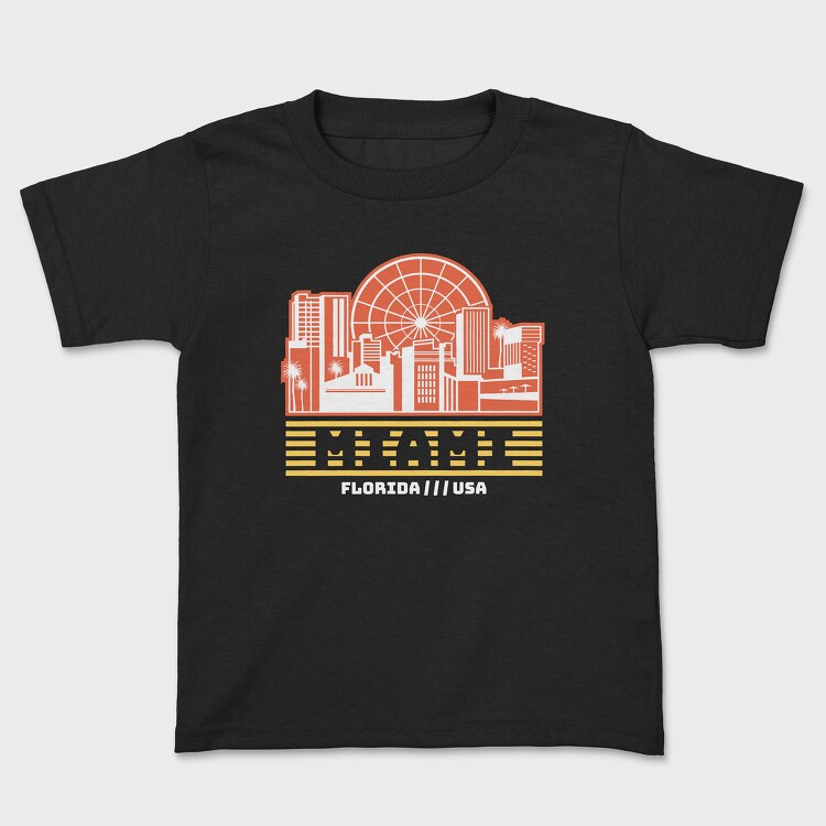 Miami, Kids' T-Shirt