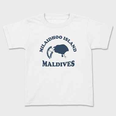 Milaidhoo Island, Kids' T-Shirt