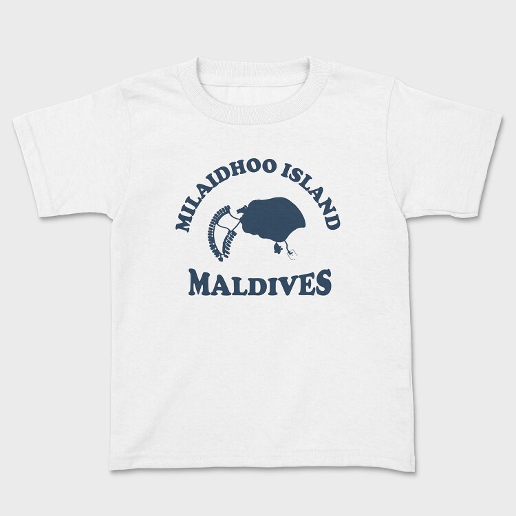Milaidhoo Island, Kids' T-Shirt