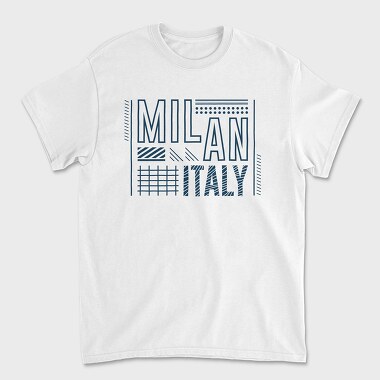 Milan, Унисекс Мъжка Тениска