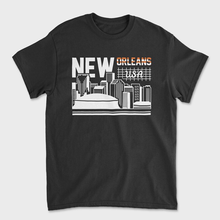 New Orleans, Unisex Men's T-Shirt
