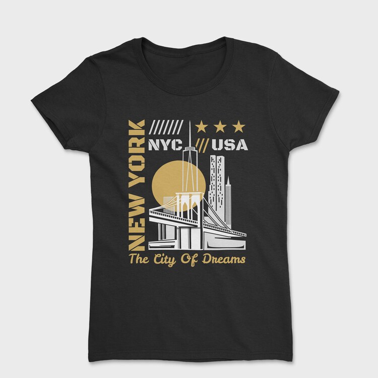 New York, Дамска Тениска