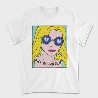 No Worries, Unisex Men's T-Shirt