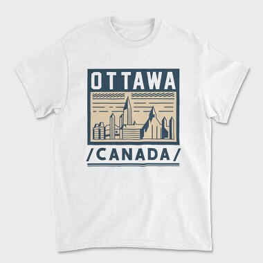 Ottawa, Unisex Men's T-Shirt