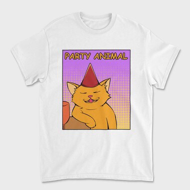 Party Animal, Unisex Men's T-Shirt