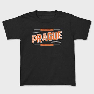 Prague, Kids' T-Shirt