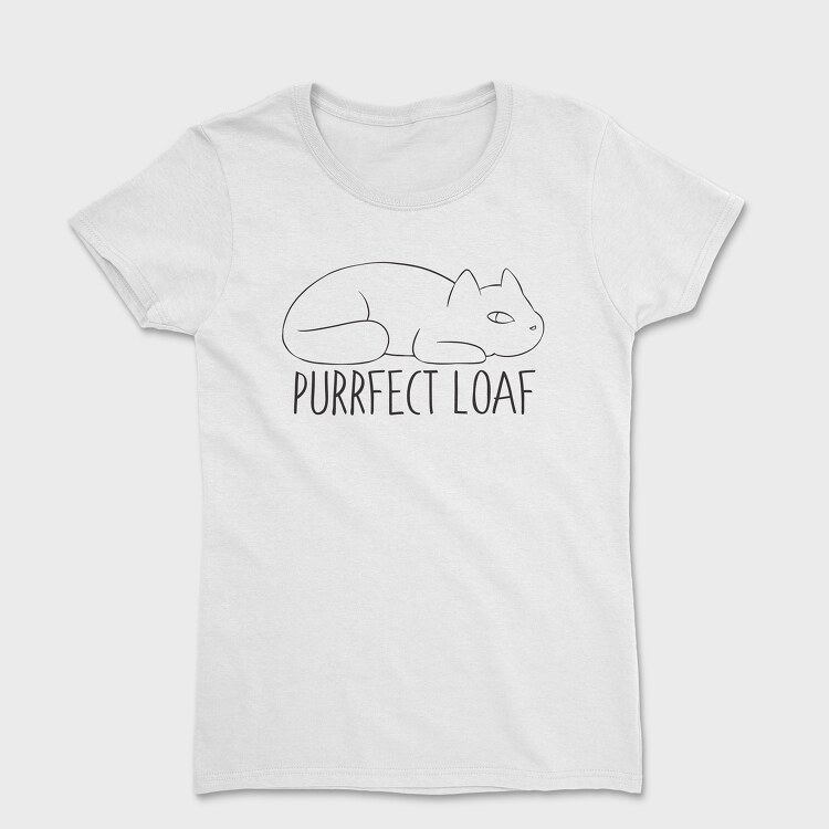 Purrfect Loaf, Women's T-Shirt