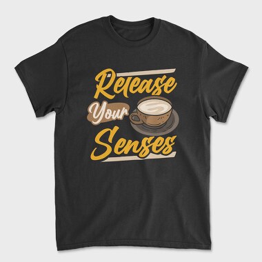 Release Your Senses, Unisex Men's T-Shirt