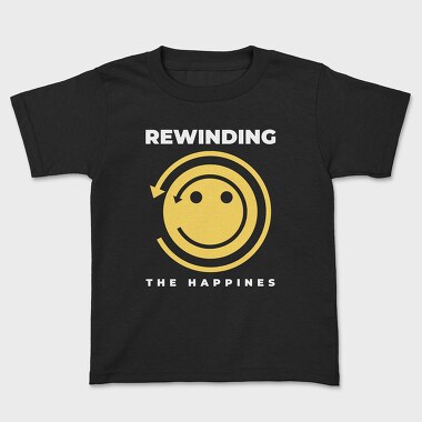 Rewinding the Happiness, Kids' T-Shirt