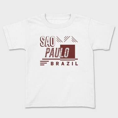 Sao Paulo, Kids' T-Shirt
