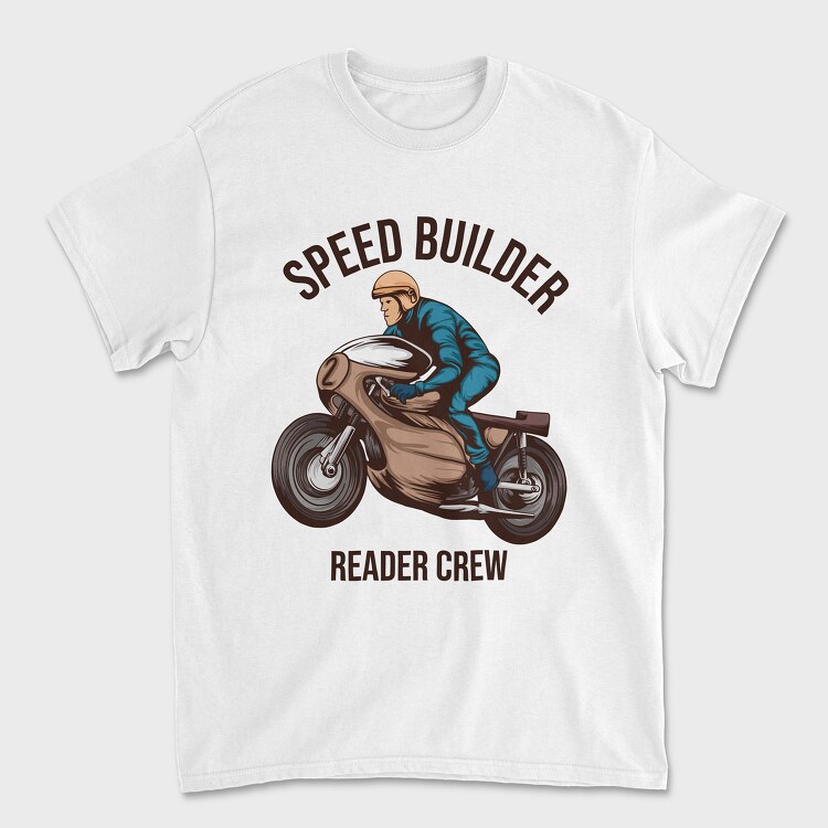 Speed Builder, Unisex Men's T-Shirt