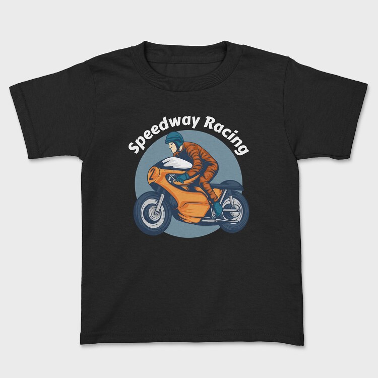 Speedway Racing, Kids' T-Shirt