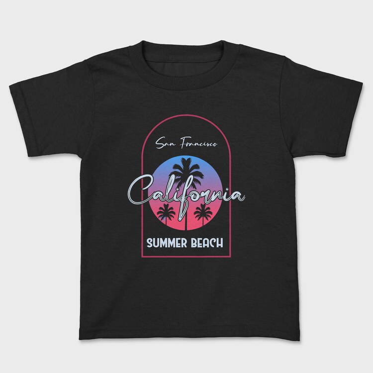 Summer Beach, Kids' T-Shirt