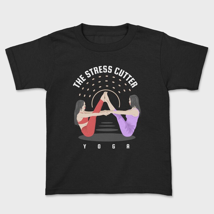 The Stress Cutter, Kids' T-Shirt