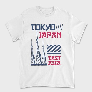 Tokyo 2, Унисекс Мъжка Тениска
