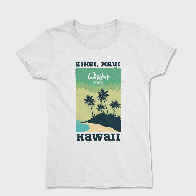 Wailea Beach, Women's T-Shirt