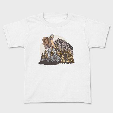 Wander More, Kids' T-Shirt