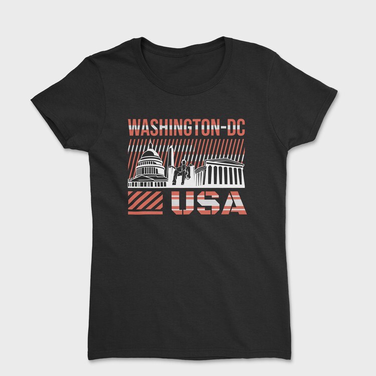 Washington DC, Women's T-Shirt