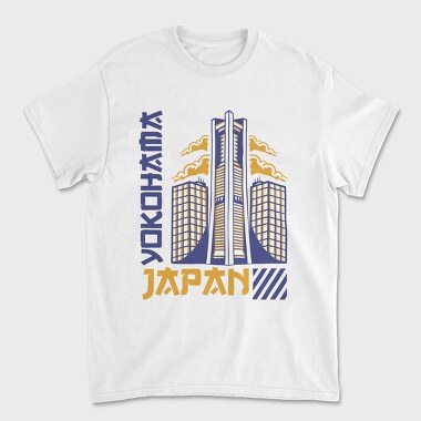 Yokohama, Unisex Men's T-Shirt